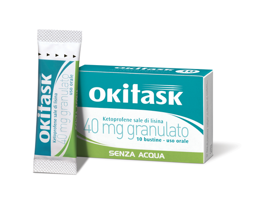 Okitask Granulato Orosolubile 10 Bustine 40mg