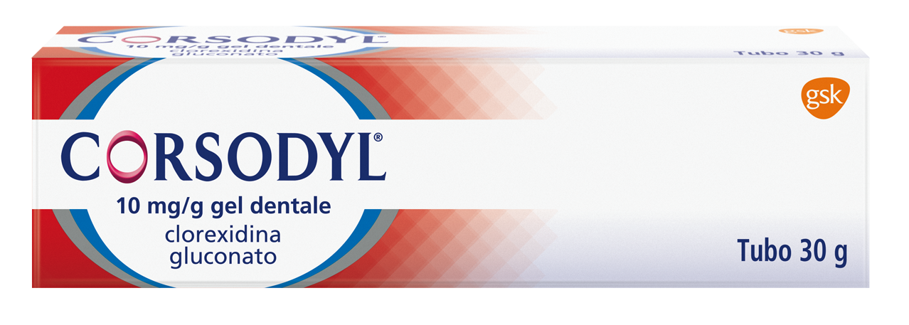 Corsodyl*Gel Dent 30G 1G/100G