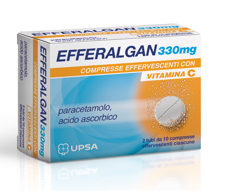 Efferalgan 20 Compresse Effervescenti 330+200mg