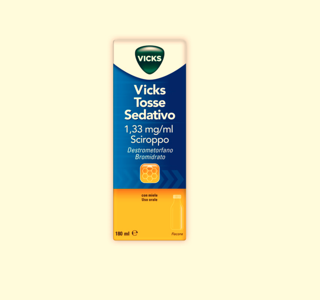 Vicks Tosse Sedativo 180ml Miele