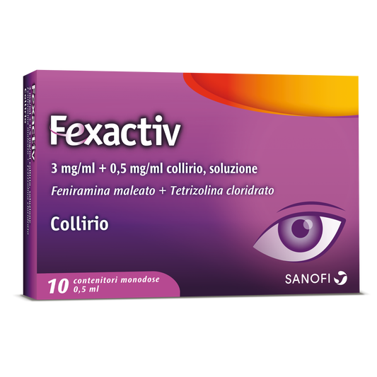 Fexactiv Collirio 10Flaconi 0,5ml