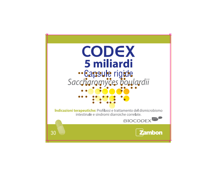 Codex*30Compresse 5mld 250Mg