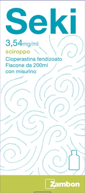 Seki Sciroppo Flacone 200ml 3,54mg/ml