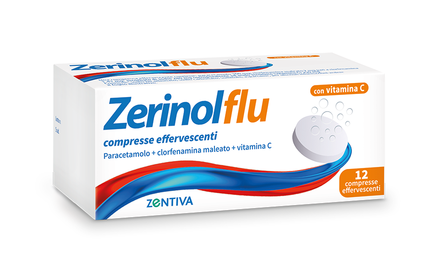 Zerinolflu 12 Compresse Effervescenti