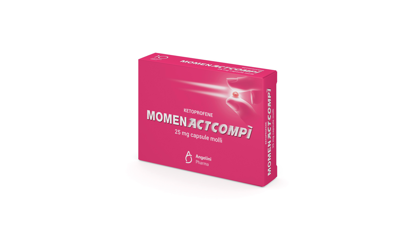 Momenactcompi' 10 Compresse Molli 25mg