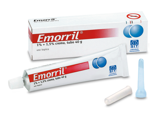 Emorril*Crema 40G 1%+1,5%