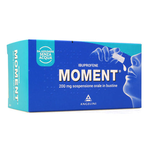 Moment Sospensione Orosolubile 8 Bustine 200mg