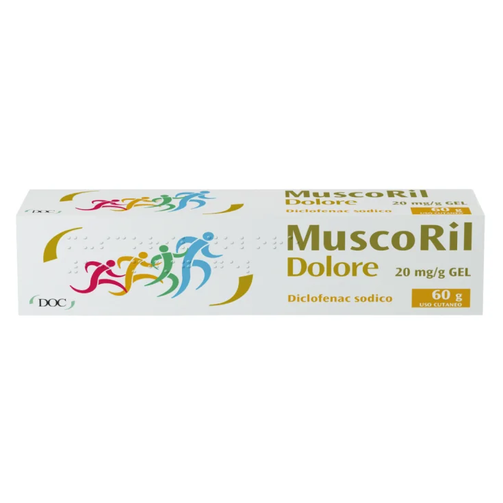 Muscoril Dolore 2% Gel 60g