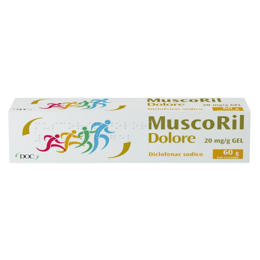 Muscoril Dolore 2% Gel 60g