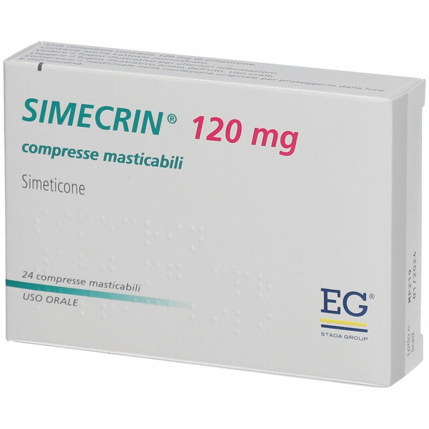 Simecrin 24 Compresse Masticabili da 120mg