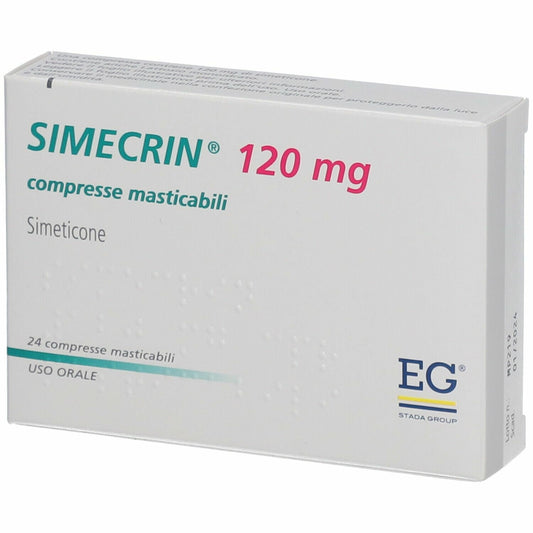 Simecrin 24 Compresse Masticabili da 120mg