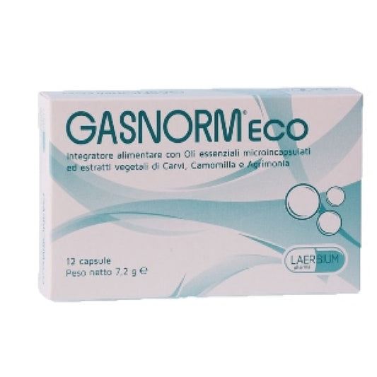 Gasnorm Eco Integratore 12 Capsule