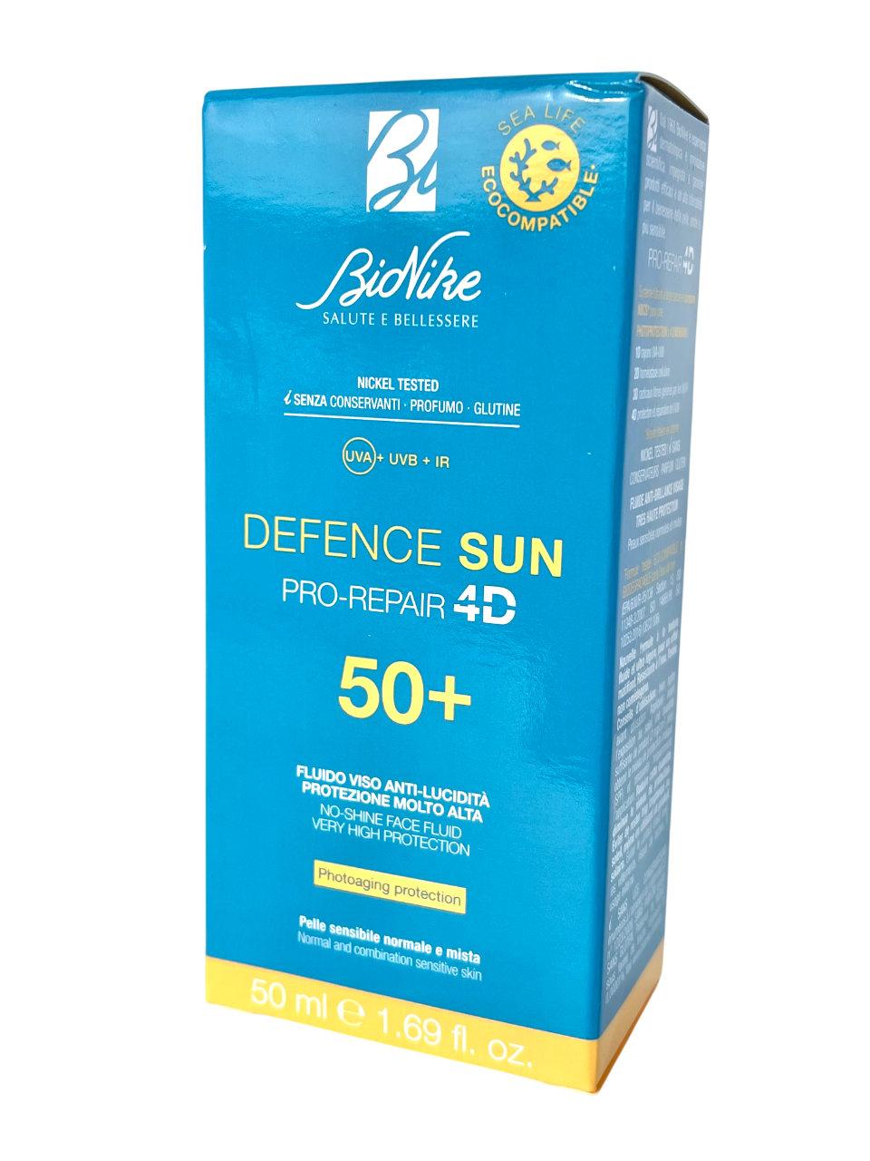 Defence Sun Fluido Viso Anti-Lucidità 50+ 50 ml
