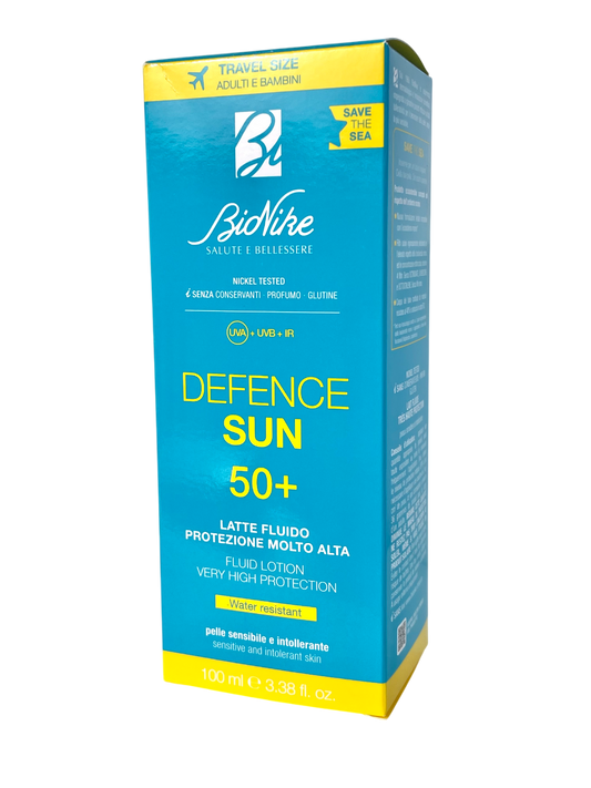 Defence Sun Latte Fluido Spf 50+ 100 ml Travel Size