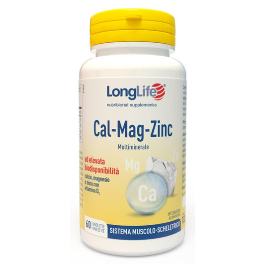 Longlife Cal-Mag-Zinc 60 Tavolette