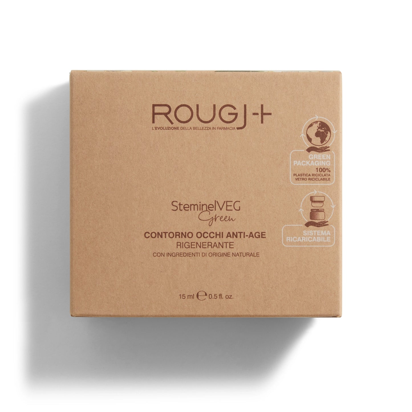 Rougj Contorno occhi Anti-age Rigenerante SteminelVeg Green