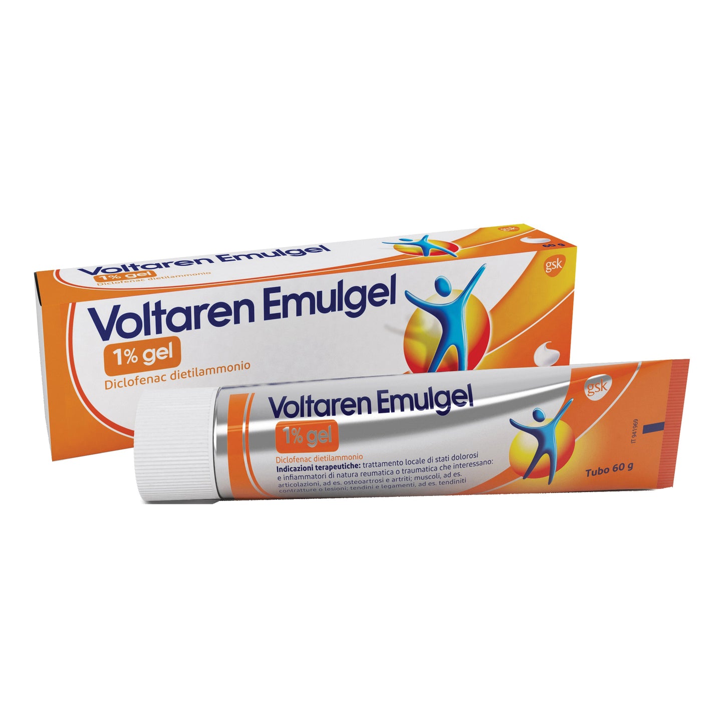 Voltaren Emulgel Gel 60g 1%